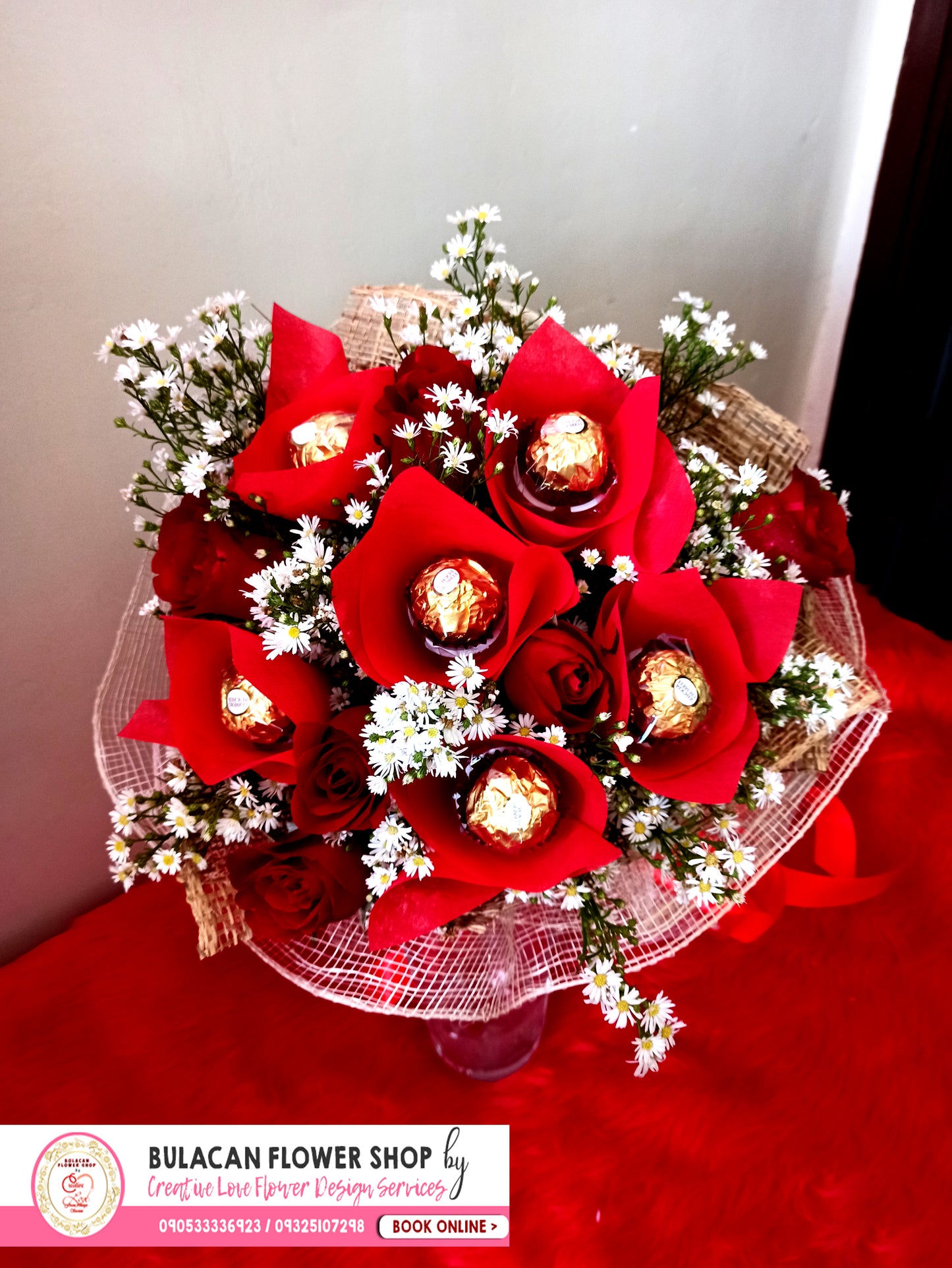 Chocolate Bouquet -Red Sweetness