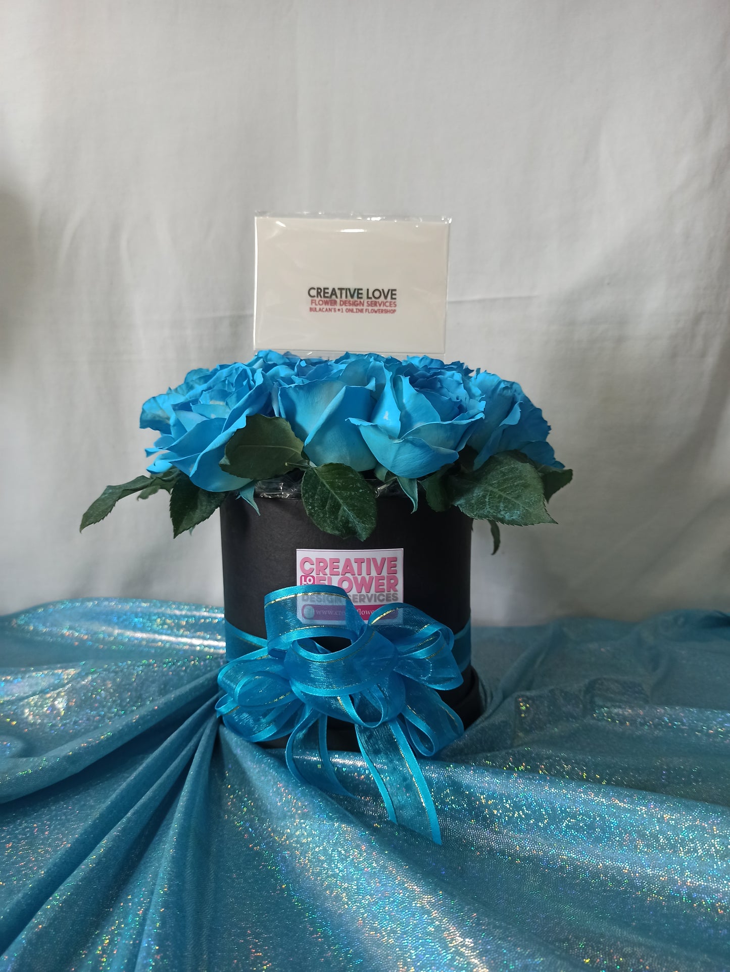 Box of Blooms - Blue glamour