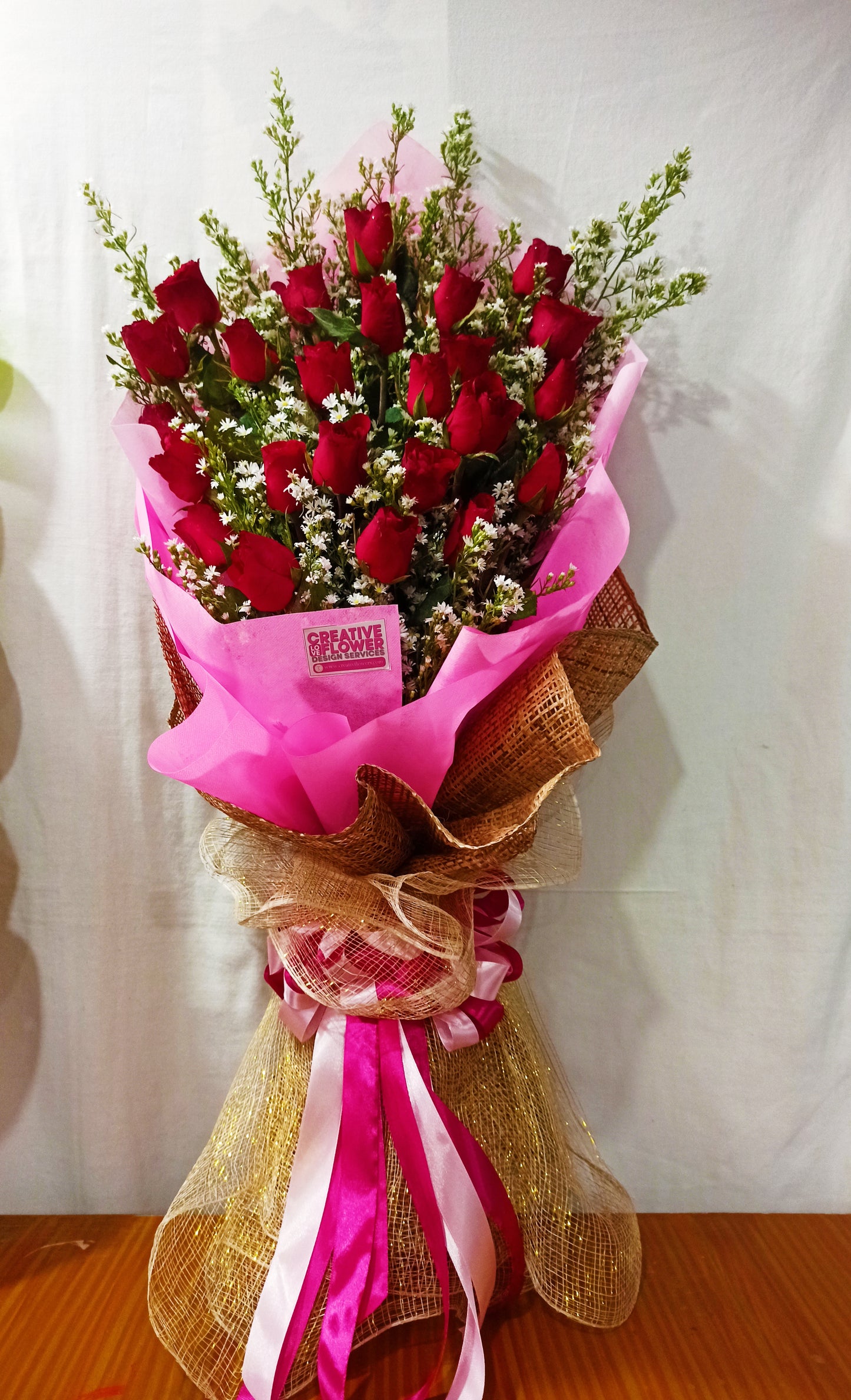 2 dozen - Pink Perfection