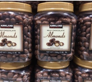 Chocolate -  KIRKLAND ALMOND 🇺🇸 USA 1.36 KG 1 BIG JAR - pre order