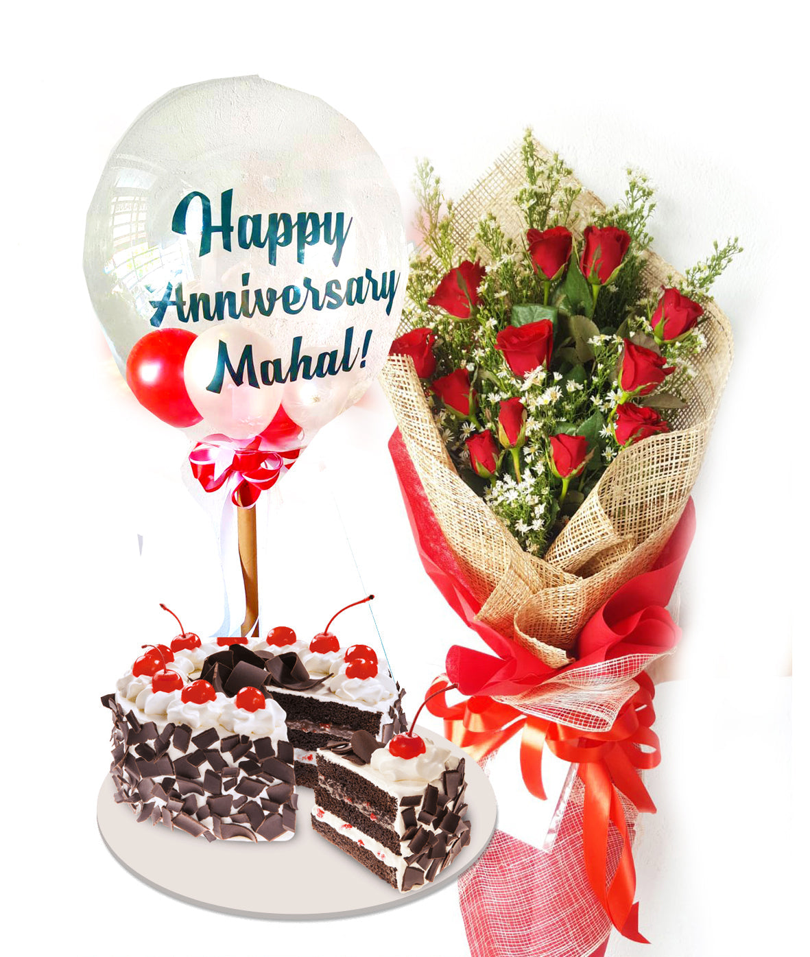 Birthday / Anniversary - Sweet Hot air Balloon Surprise