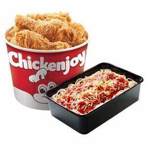 JOLLIBBEE CHICKEN JOY BUCKET OF FRIED CHICKEN