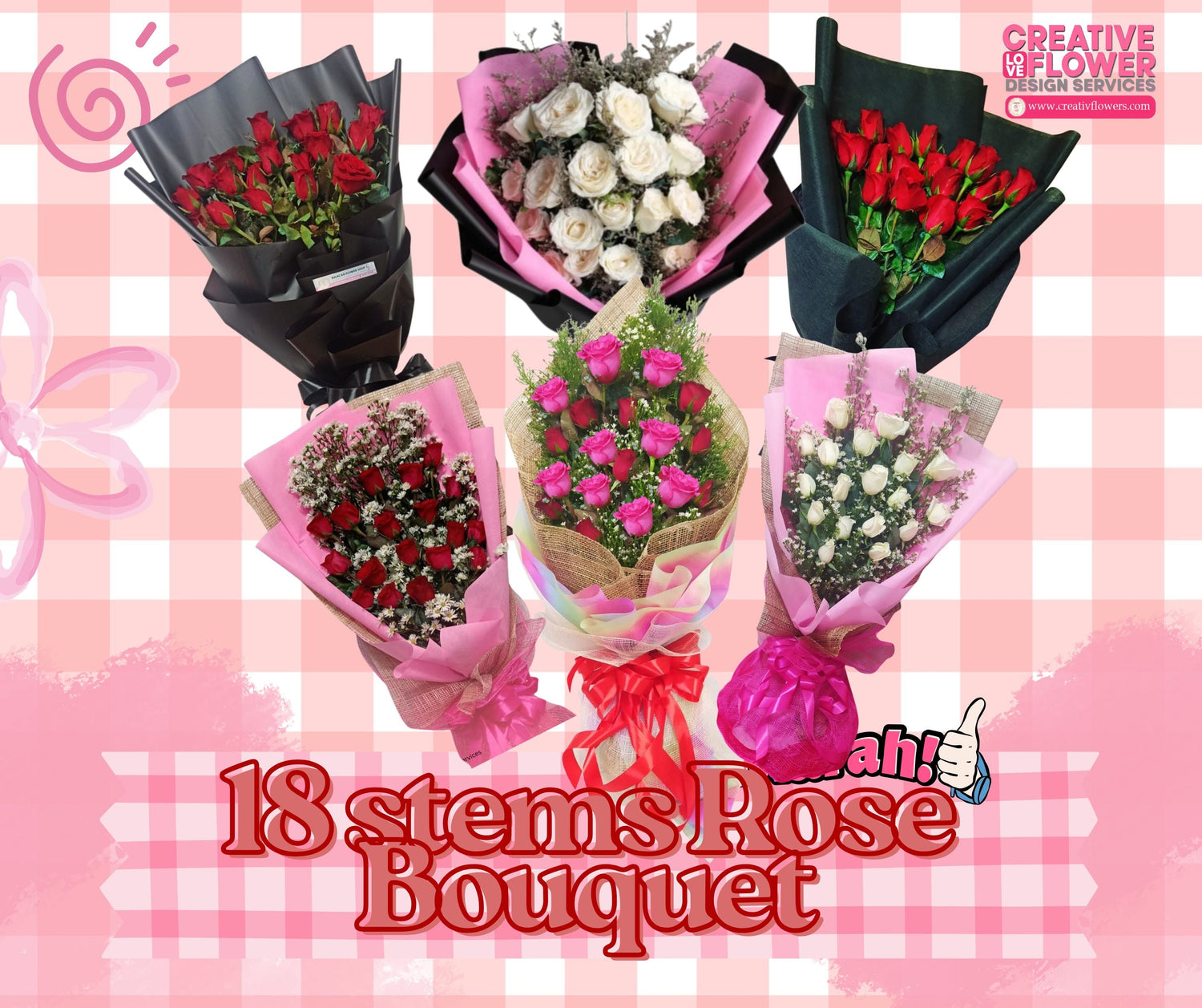 18stems Roses