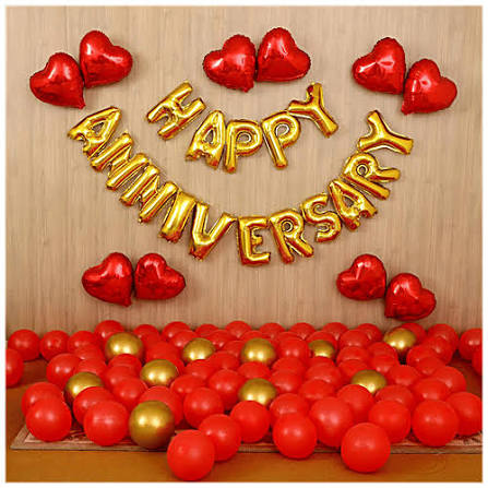 Happy Anniversary Foil Balloon