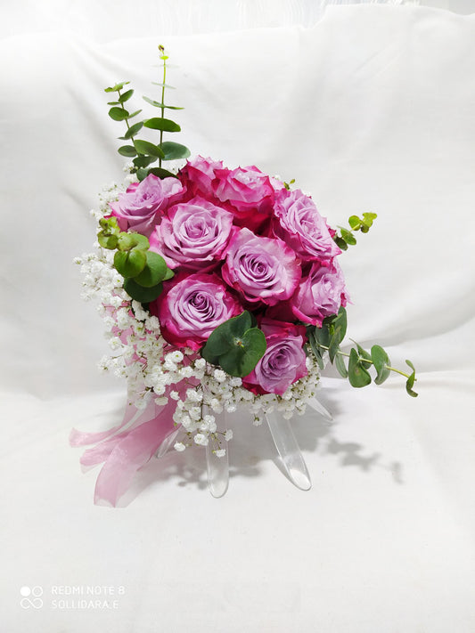 Bridal Bouquet - Premium imported ecuadorian rose