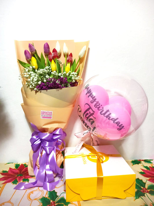 Birthday / Anniversary - Lovely Tulips bundle