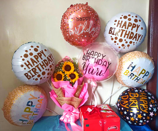 Birthday / Anniversary - overloading balloons