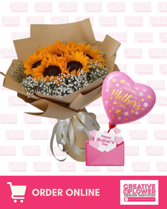 SUNFLOWER - WAY OF HAPPINESS (8stems)