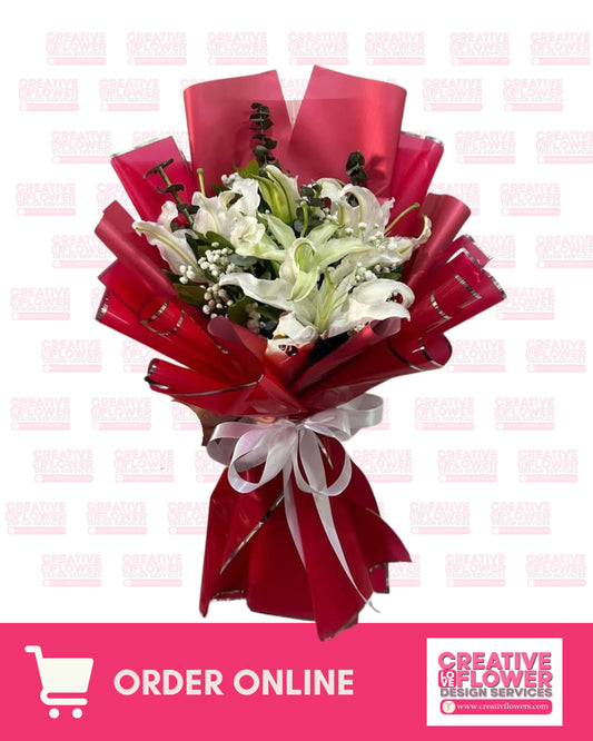 Stargazer - Dometic White lilies