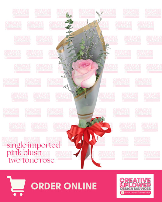 1-  Stem imported Blush of Pink