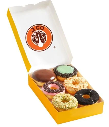 Jco donuts - half dozen (no choosing of flavor)