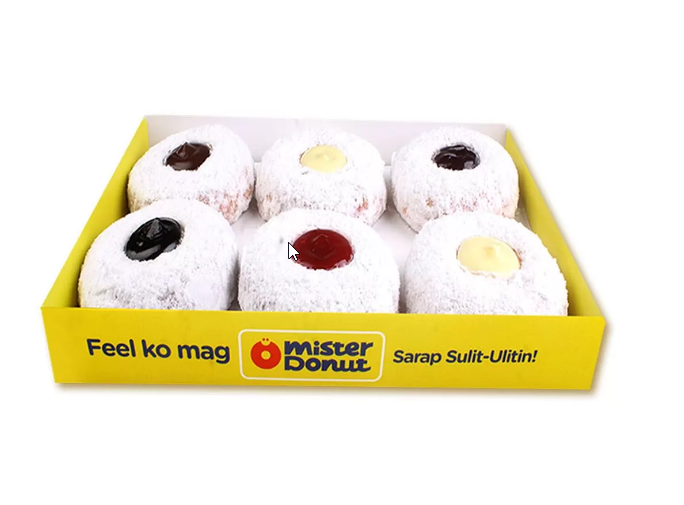 Mister Donut- All Bavarian Favorites