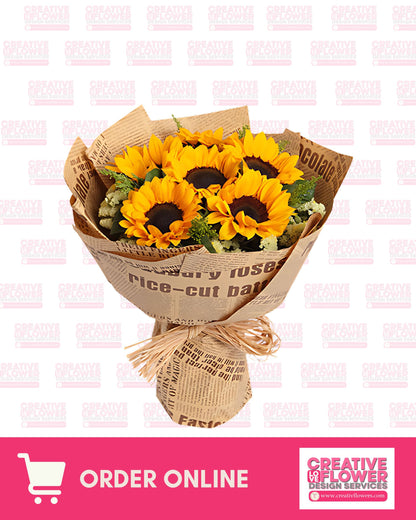 SUNFLOWER - Minimalist (7 stems)