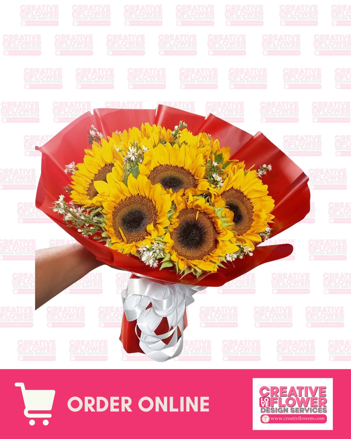 SUNFLOWER - Brightest day (8 stems)