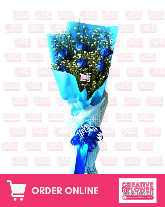 6 Stems Blue and You