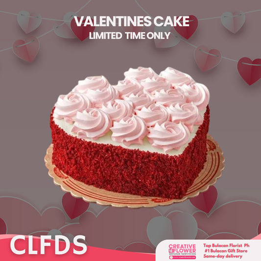 VALENTINES CAKE  RED VELVET (REGULAR)