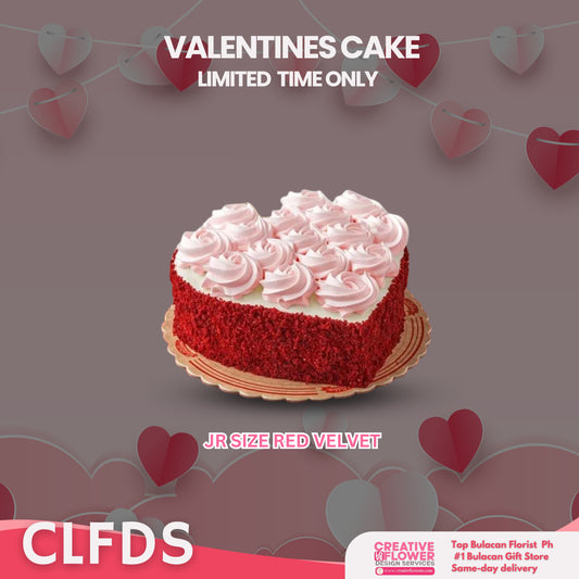 VALENTINES CAKE RED VELVET (JR SIZE)