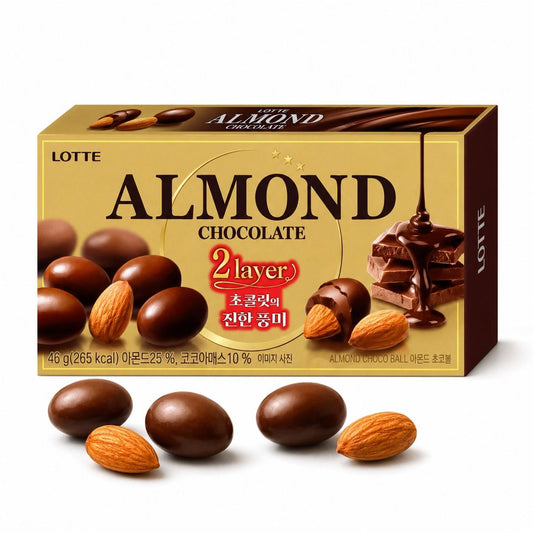Chocolate- Lotte Almond Chocolate