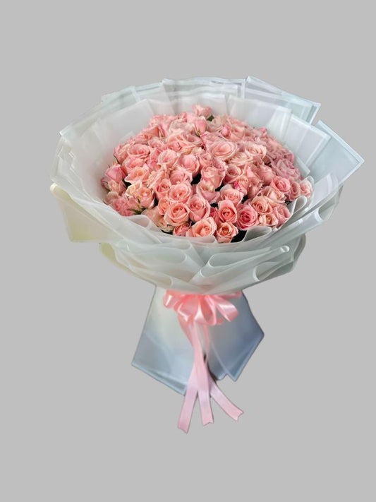 6 dozen light pink rose