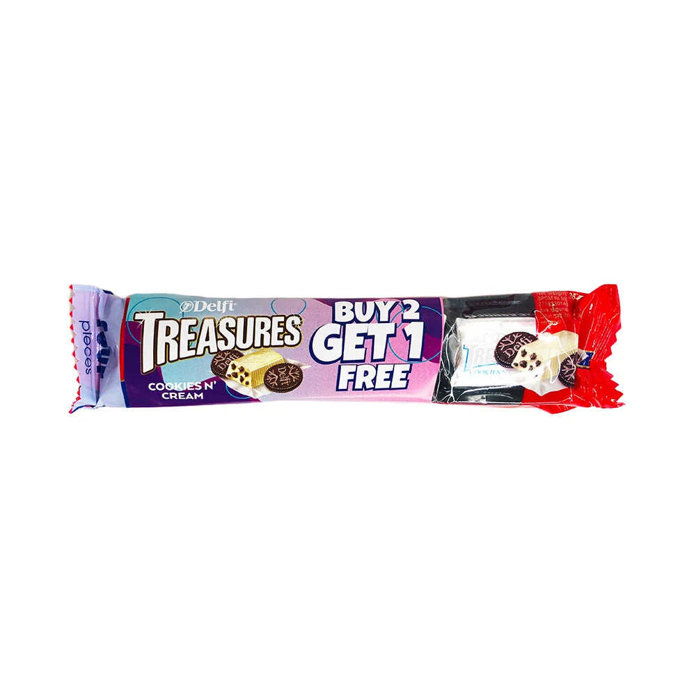Chocolate- Delfi Treasures Cookies N' Cream 2+1