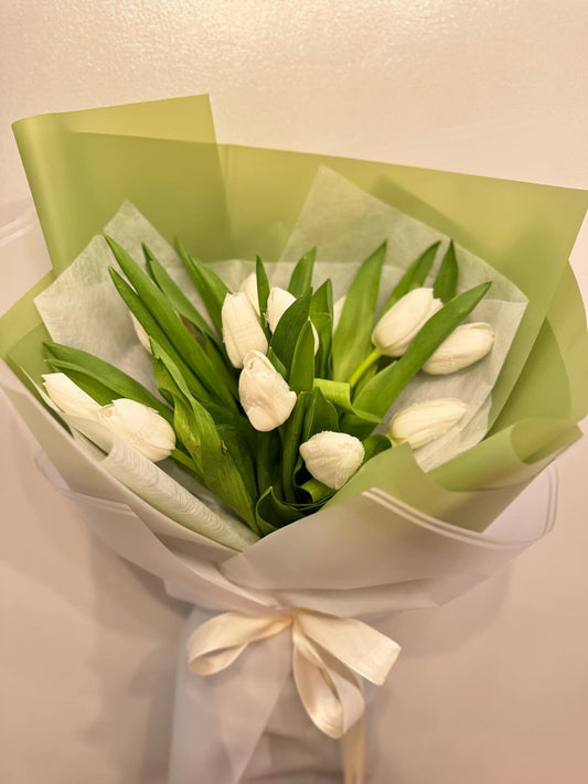 Tulips - White and Bright (12)