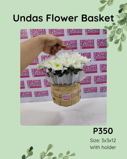 Undas - Flowers basket minis