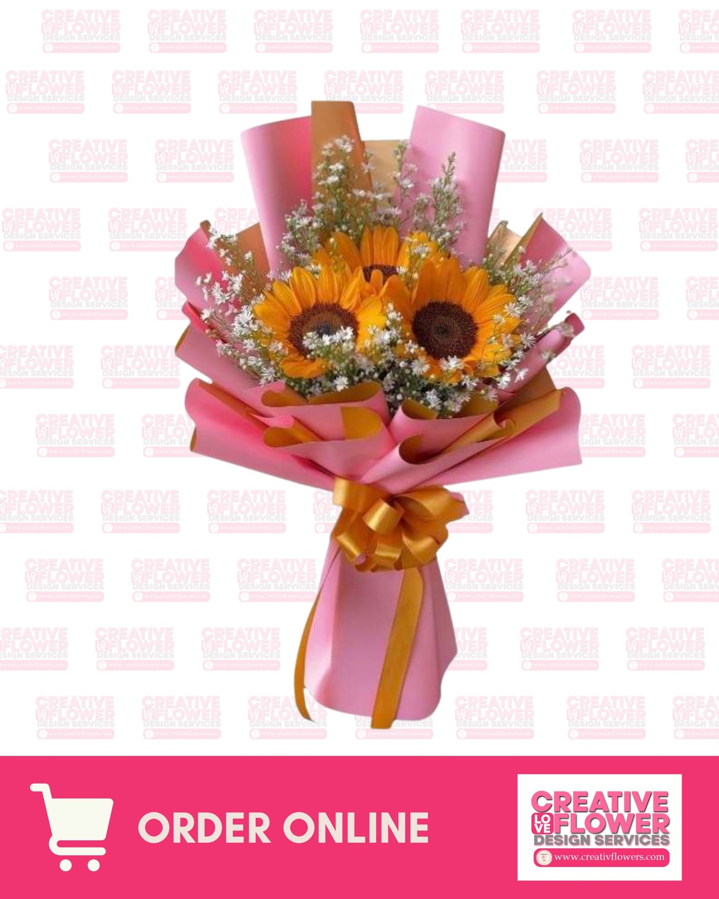 SUNFLOWER - TRI SWEETNESS (3 stems)