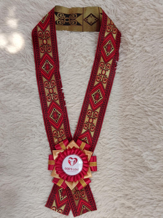 Ethnic Lei - Red