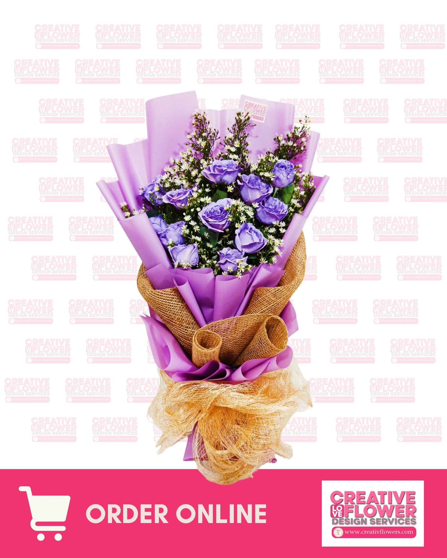 1 dozen - Lavender Sprinkle