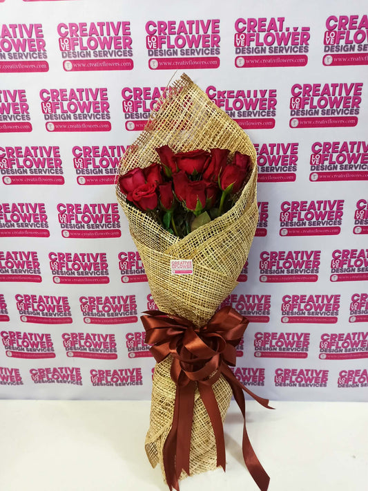 1 dozen - Red and Natural