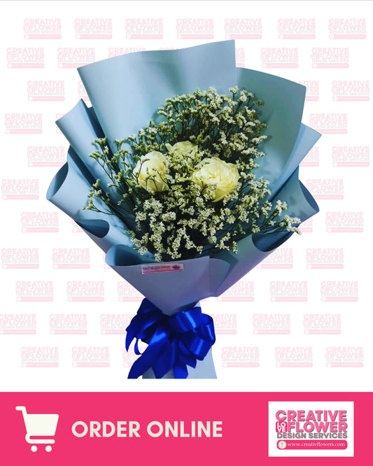 3 stems of Dashi White