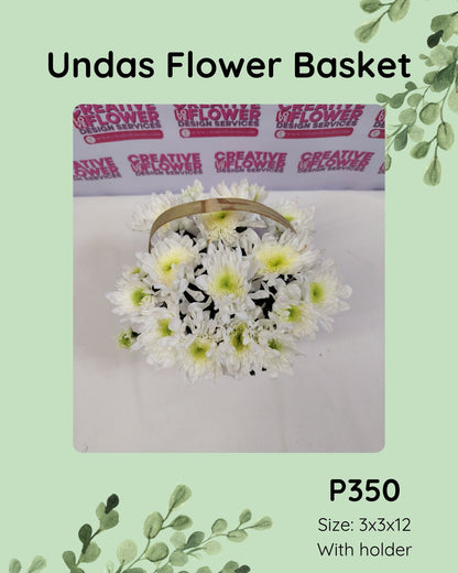 Undas - Flowers basket minis