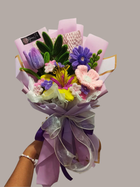 Handmade - Purplicious Tangled for Mom