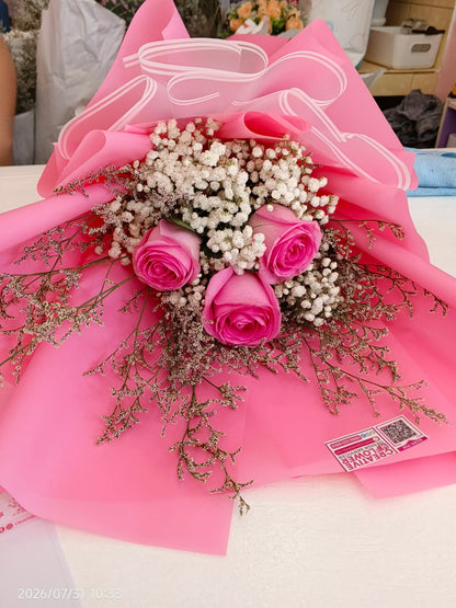 3 Stems - HotPink Babe