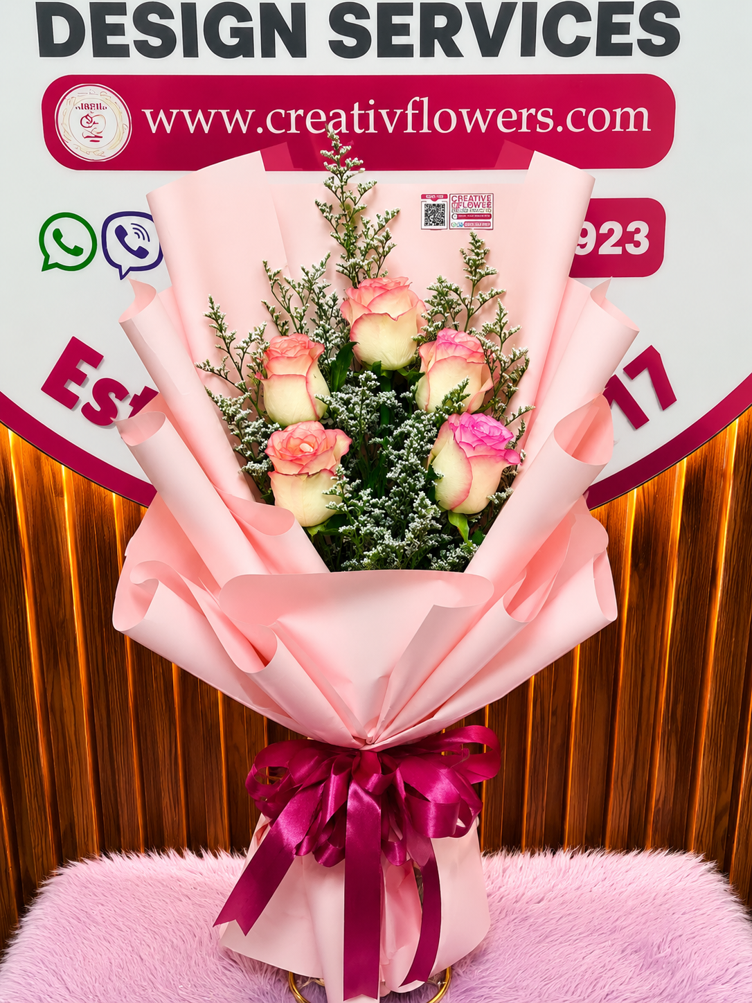 5stems blushy fine