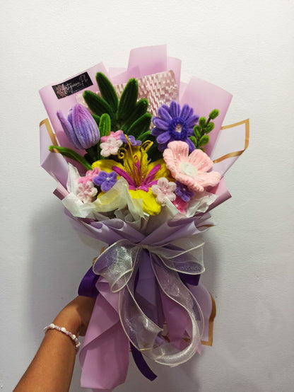 Handmade - Purplicious Tangled for Mom