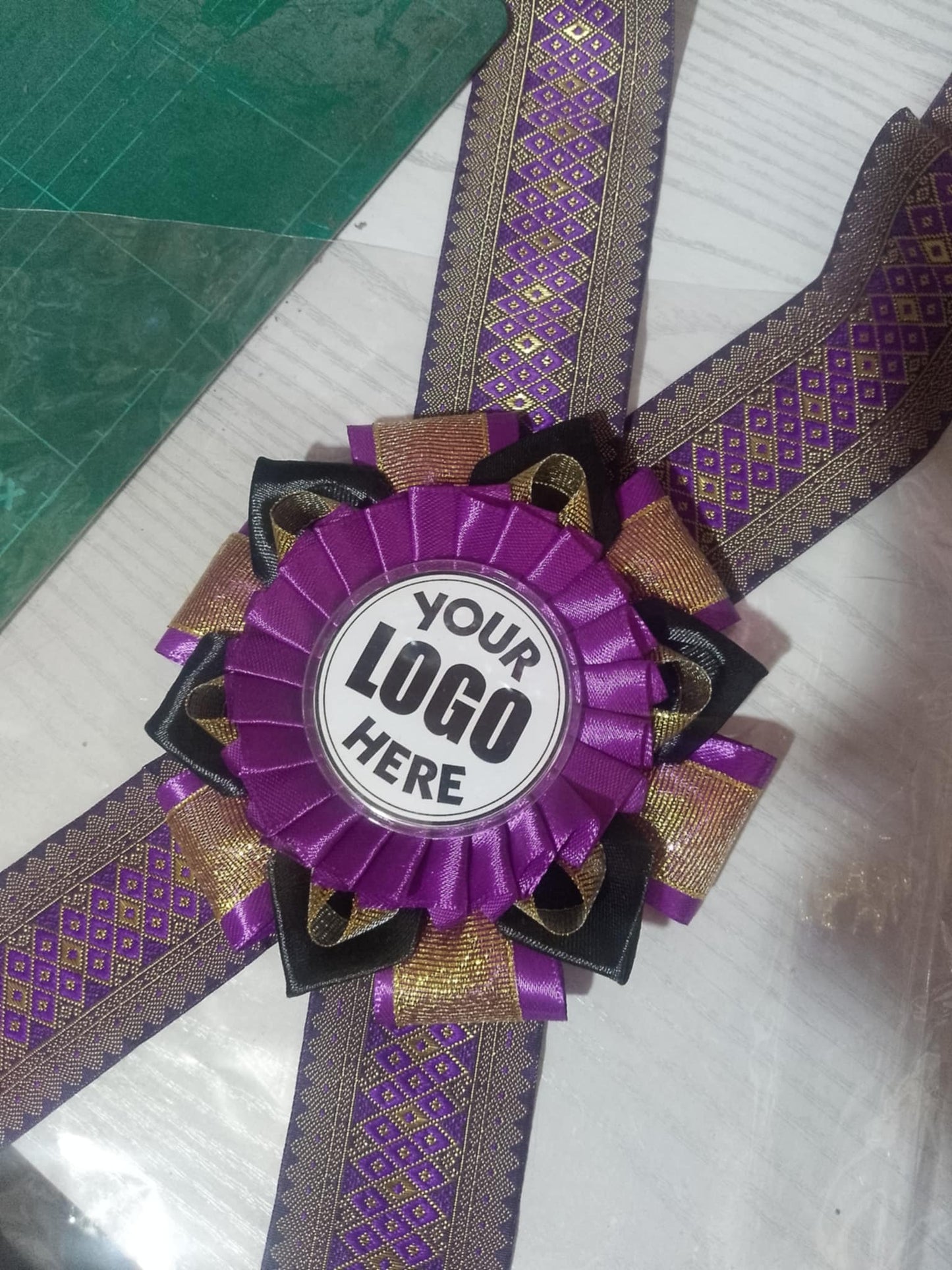 Ethnic Lei - Violet / Purple