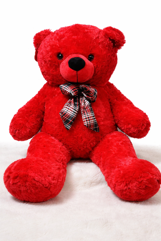 Stufftoy - Teddy red (5ft)