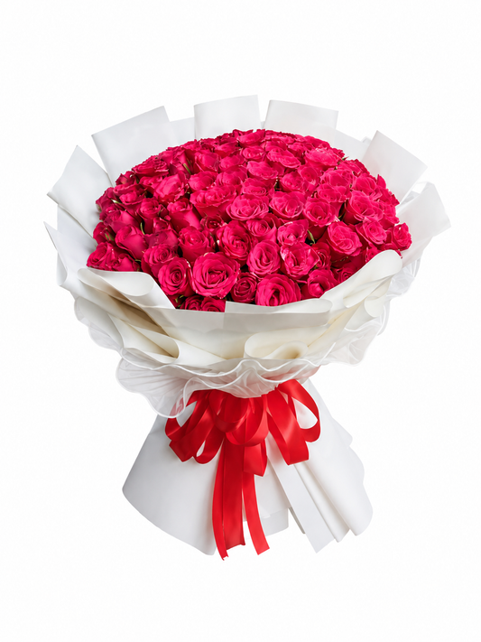 100 Stems Red roses