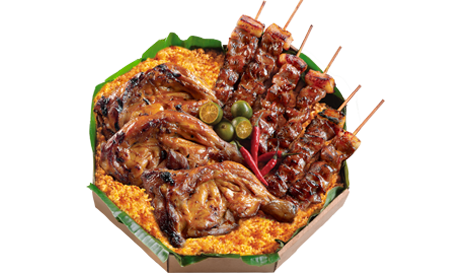 Mang Inasal- Chicken Inasal & Pork BBQ Family Fiesta