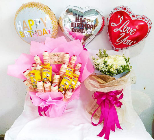 Birthday/ Anniv - Ok ang tyan pink bundle