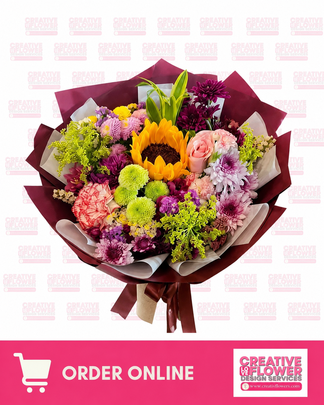 Thumbelina - Maroon Assortment