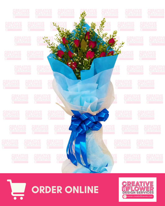 1 dozen Red and Blue velvet