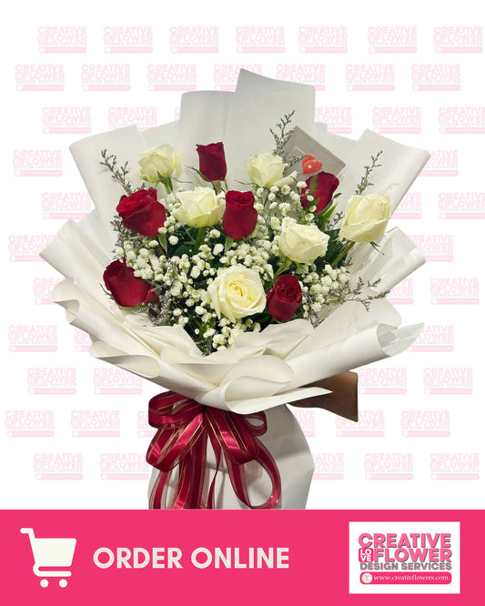 1 dozen White Collab