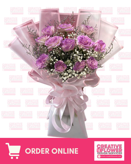 1 dozen Purple Splash