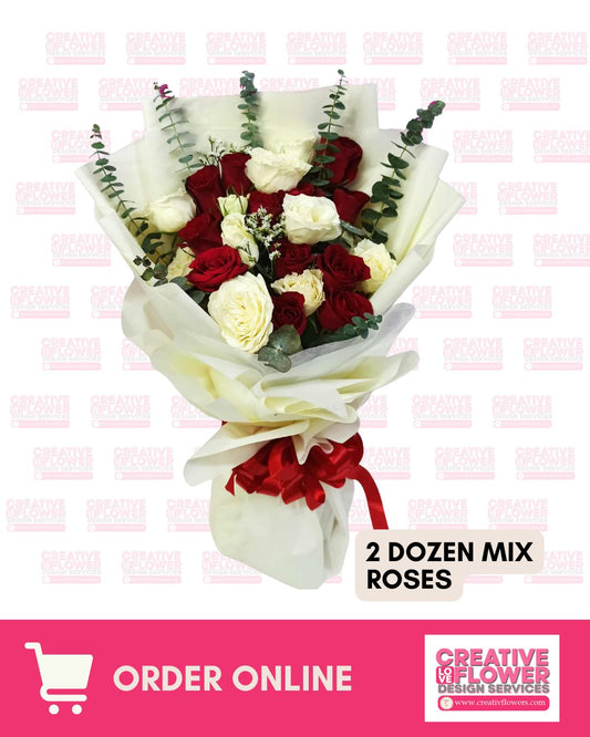 2 dozen - Perfectly Devoted