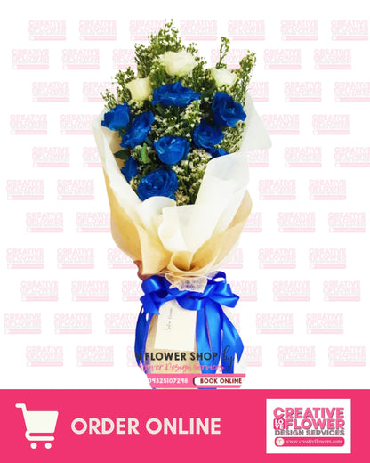 1 dozen -  Simplicity Blue