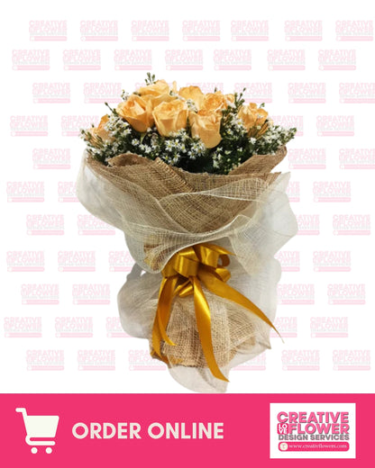2 dozen- Fairy Light Peach