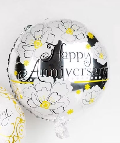 Happy Anniversary Foil balloo