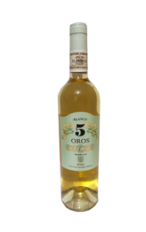 Wine - WHITE WINE IMPORTED BODEGAS ISIDRO MILAGRO 5 OROS BLANCO SEMIDULCE 750ML